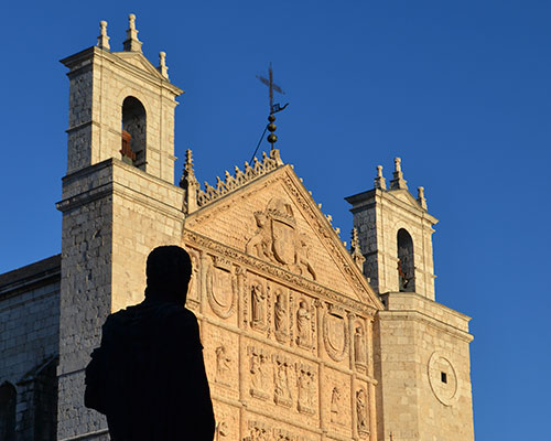 Fachada de la catedral de San Pablo de Valladolid