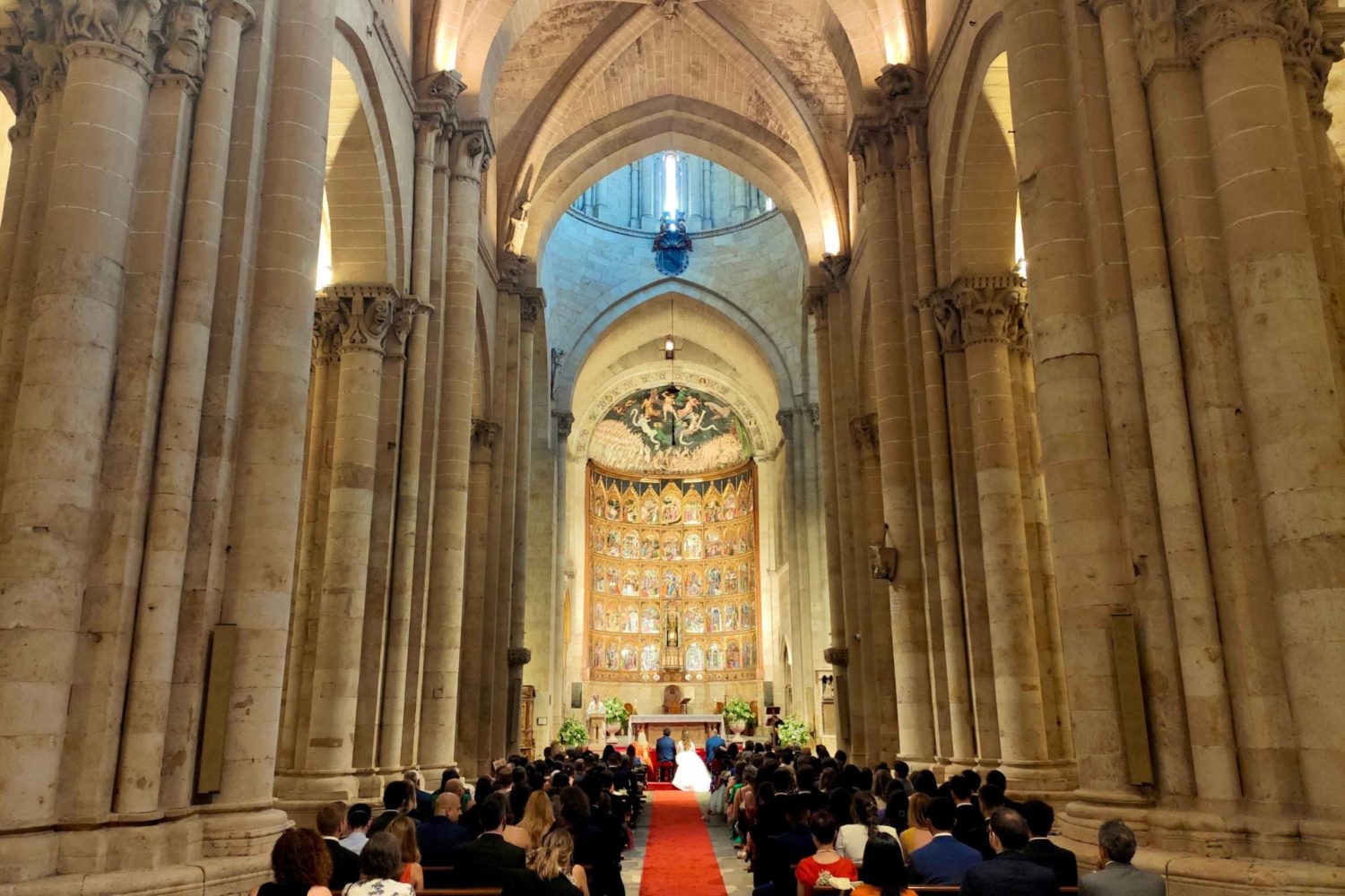 Interior de la Catedral Vieja de Salamanca